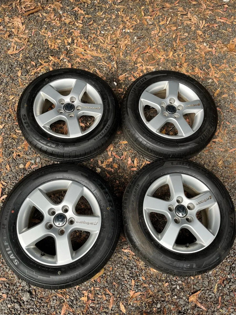 15’ Oetinger VW GOLF CADDY 5x112 alloy wheels - Image 1