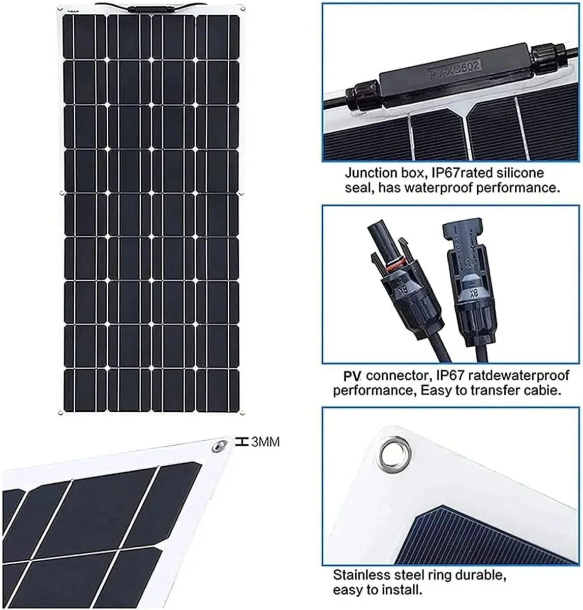 Solar Panel Kit 400W 12V Power System - Image 4