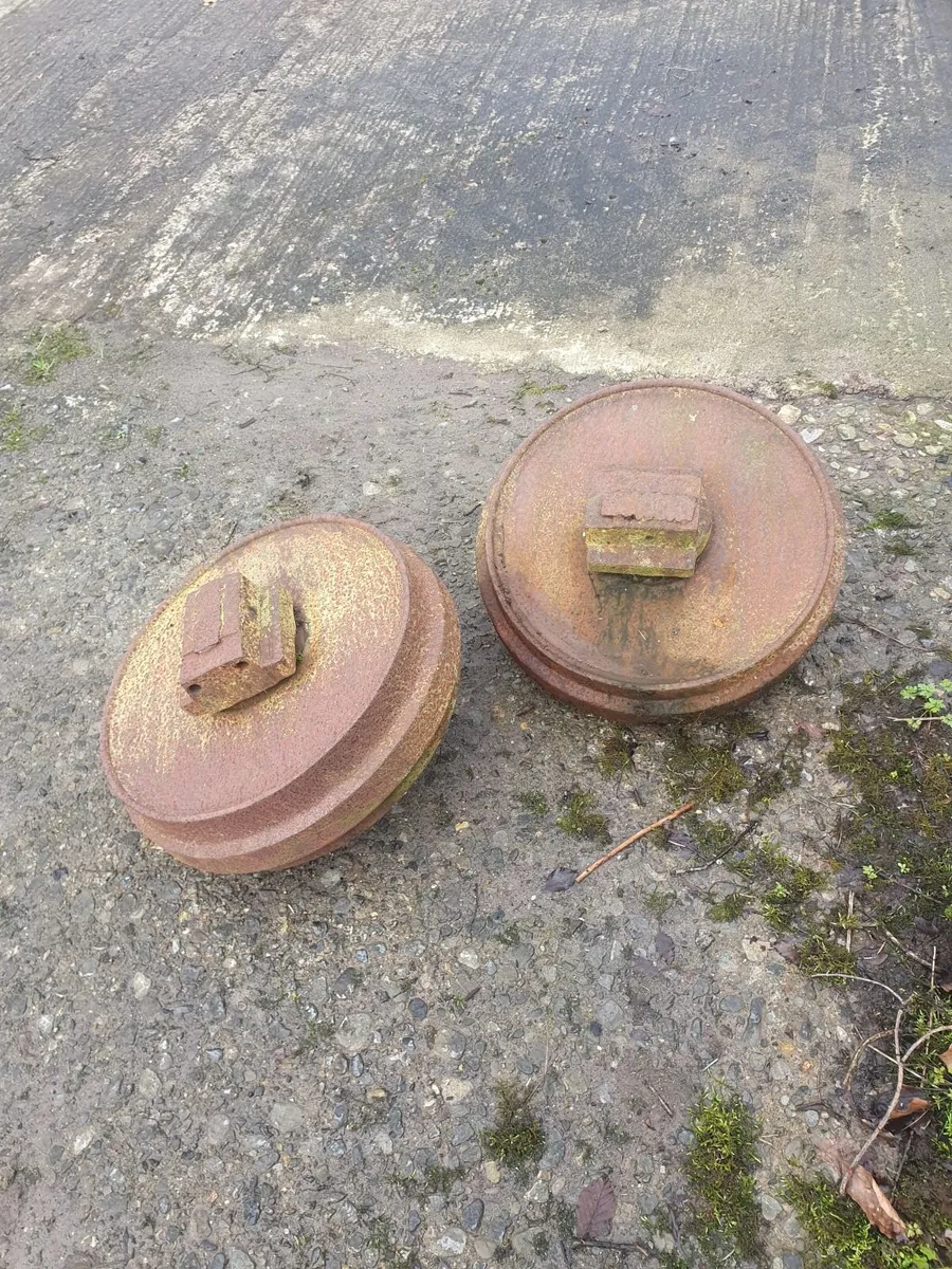 Rowcrop wheels, Ivor Williams trailer, idlers - Image 4