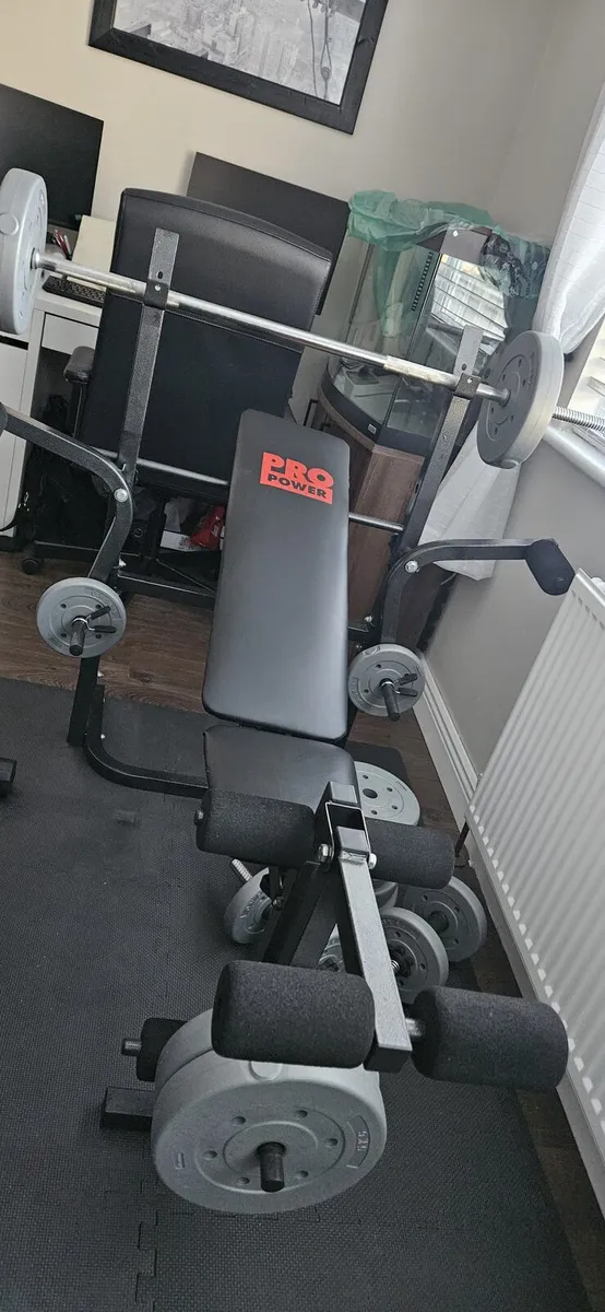 Pro Power Weight Bench in excellent condition - Image 1