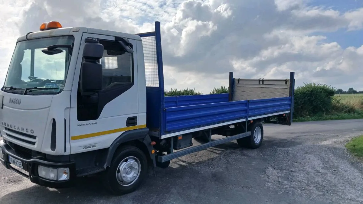 iveco 7.5 ton flat bed  Test 10-26 tax 1-26 - Image 2
