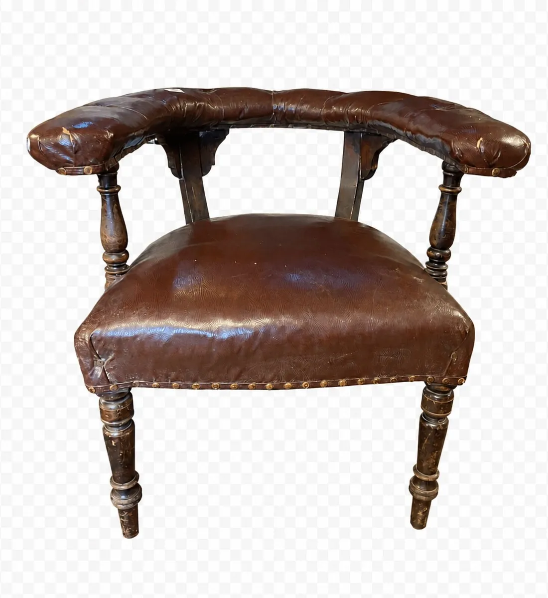 19th century tub chair