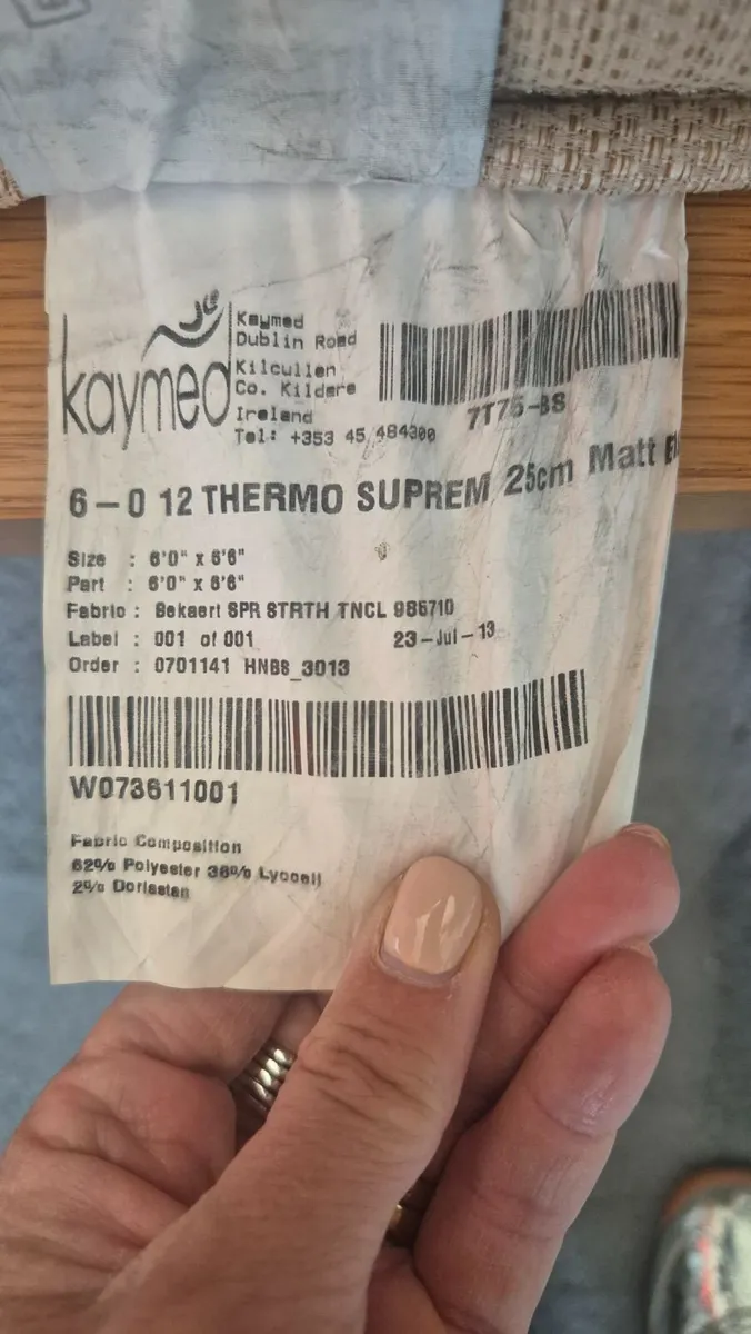 Super king 6ft mattress kaymed - Image 1