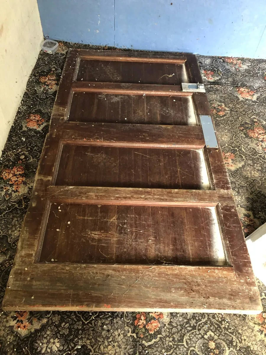 Solid Teak Door and pine door - Image 1