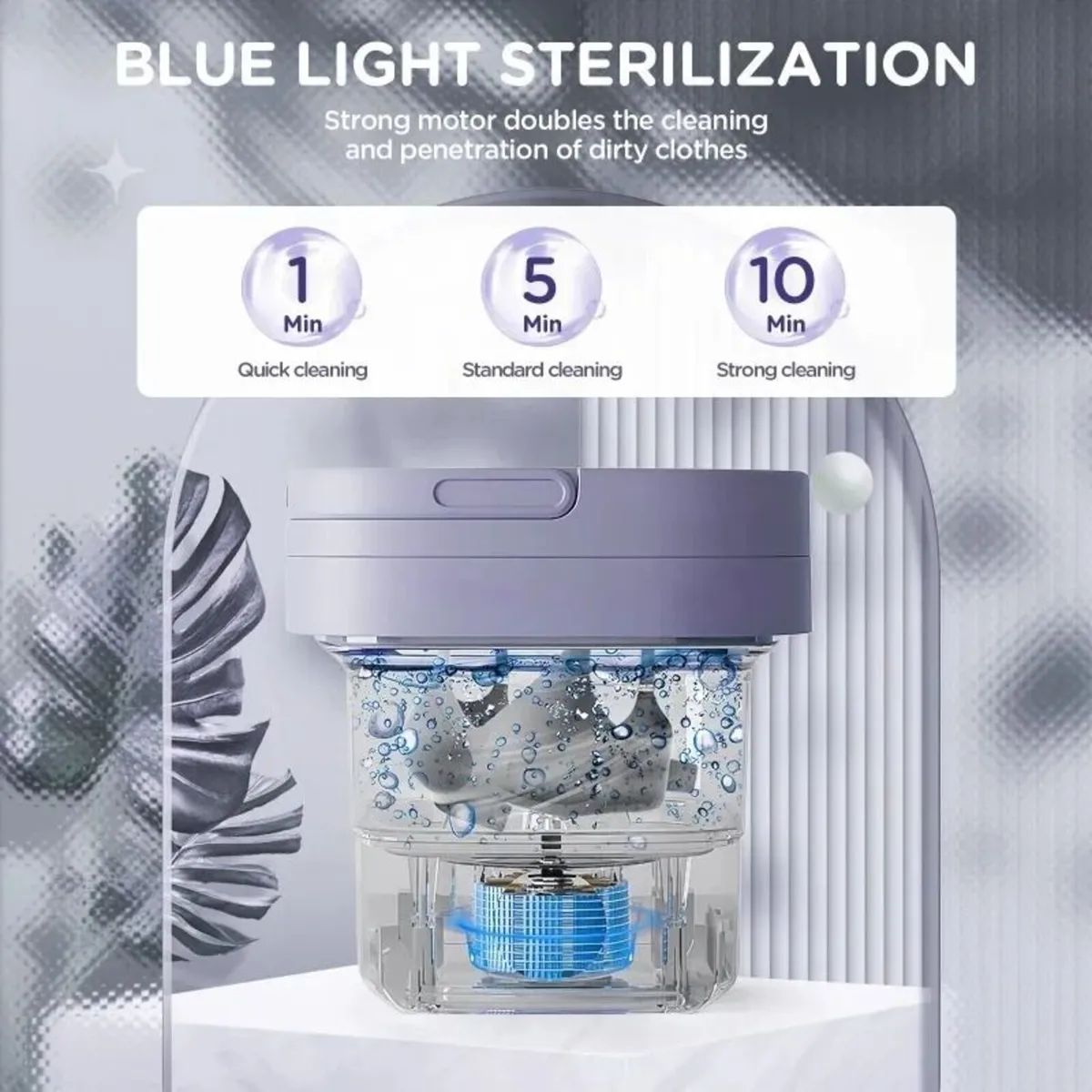 Portable Folding Mini Washing Machine 8L - Image 4