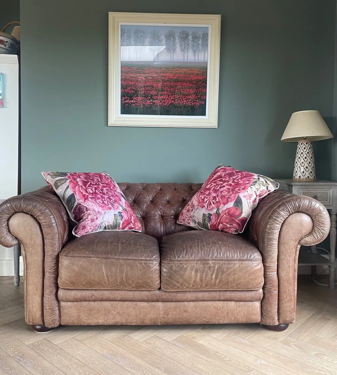 Leather sofa - Image 1