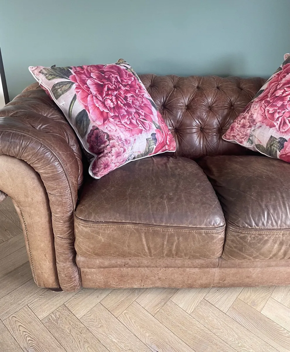 Leather sofa - Image 3