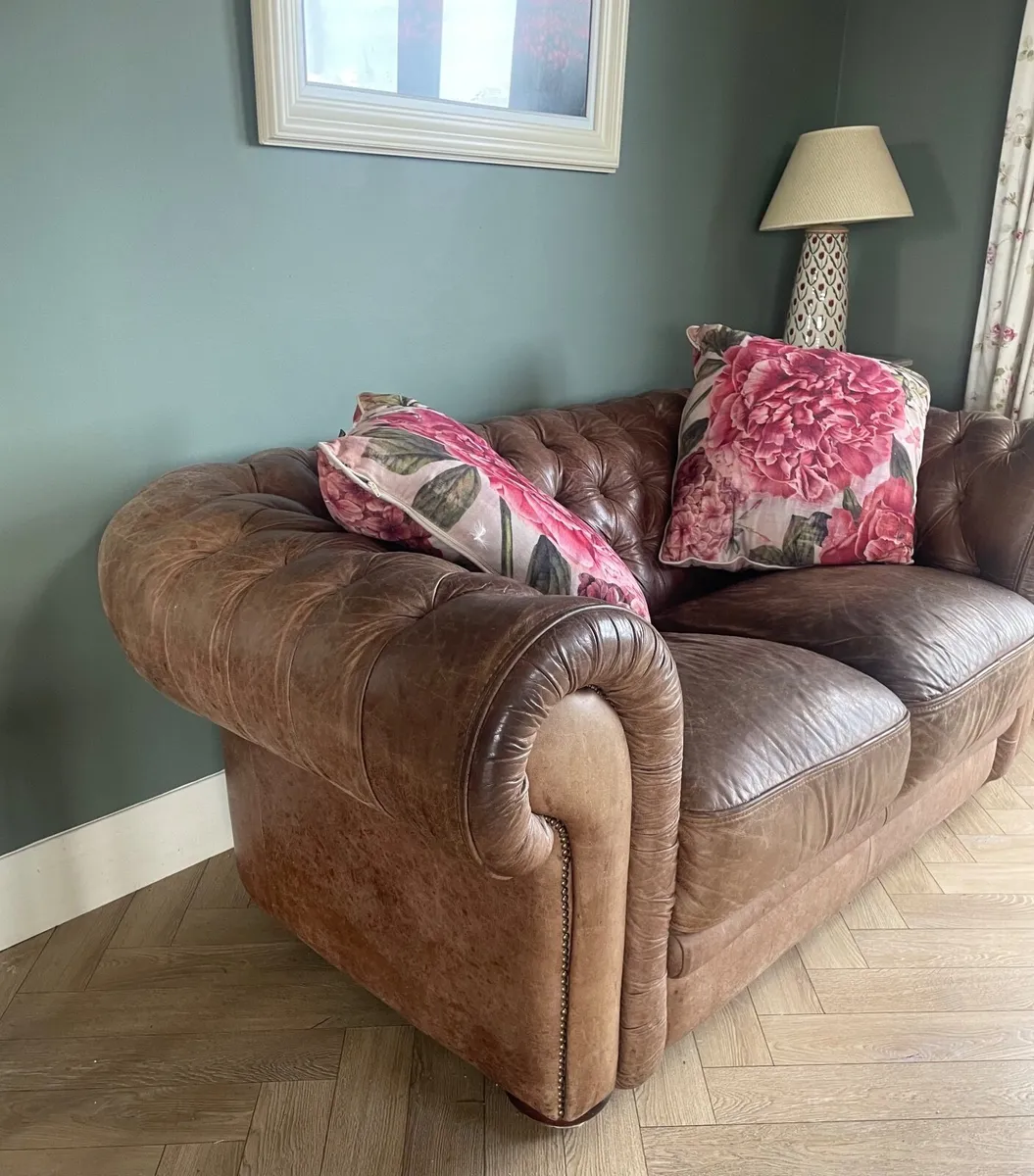 Leather sofa - Image 2