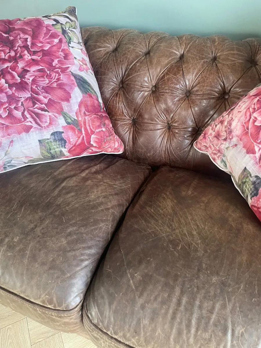Leather sofa - Image 4