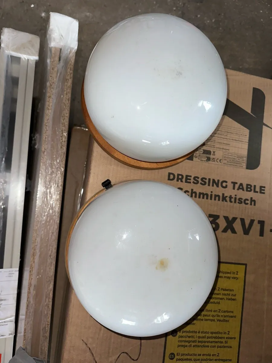 70s Retro Table/Ceiling light - Image 2
