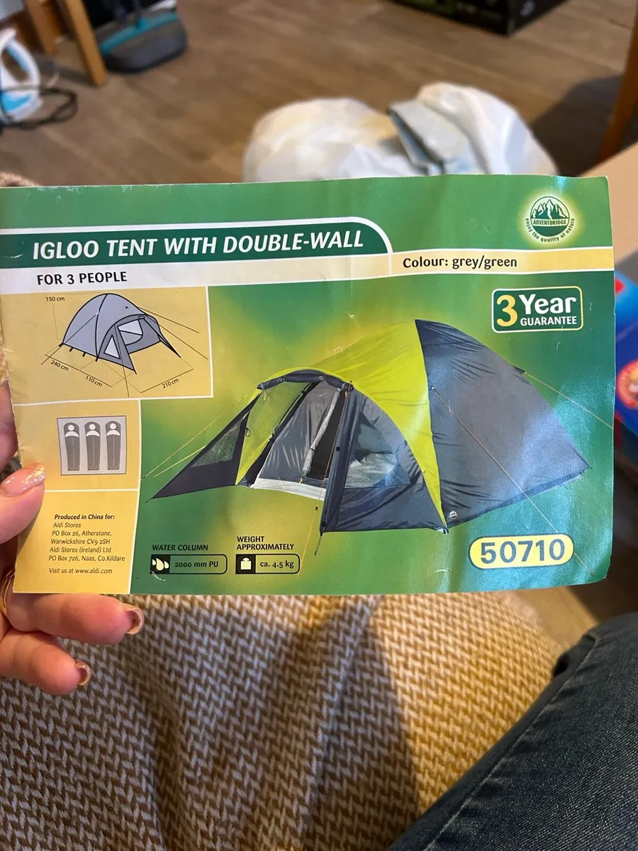 Igloo Tent with Double Wall