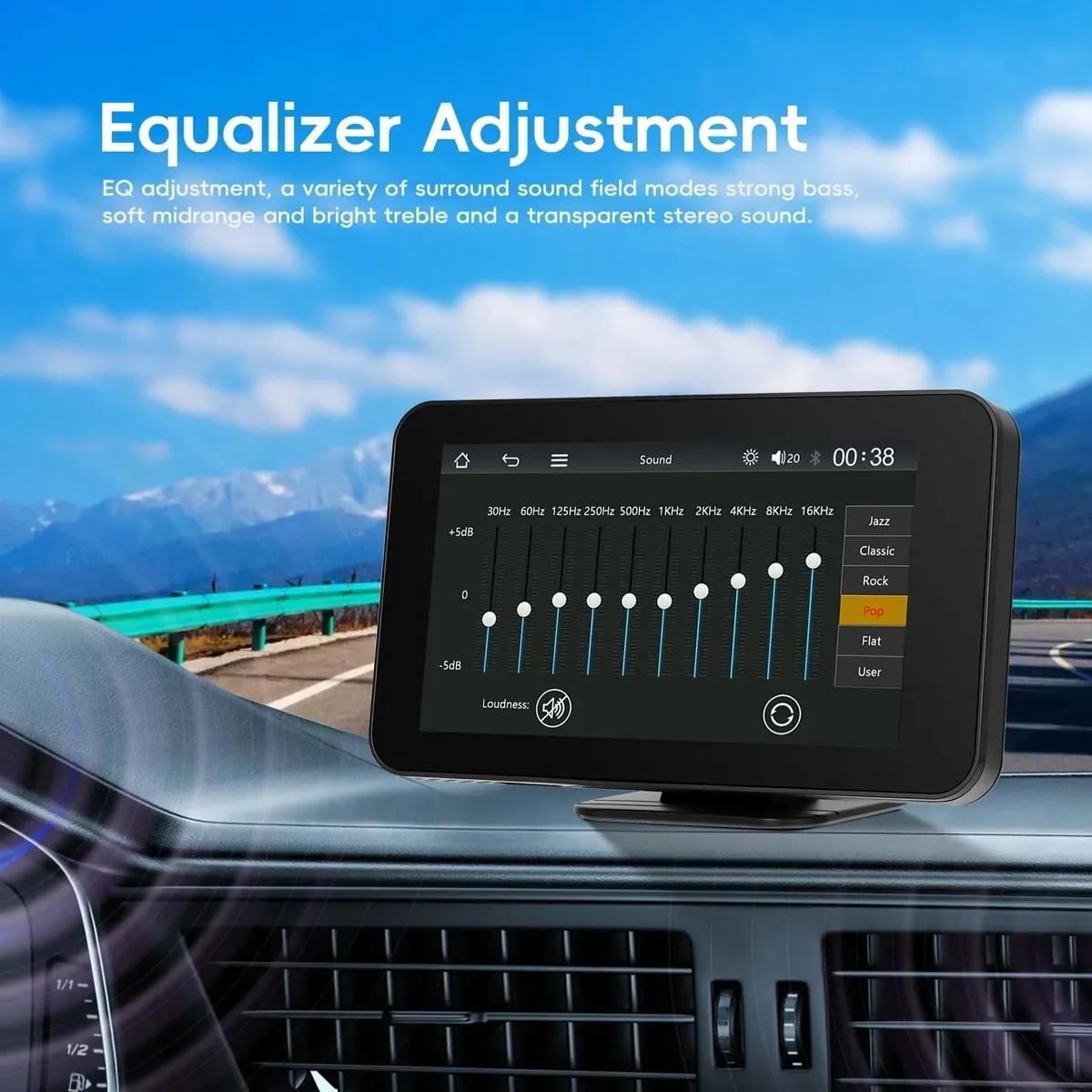 Car Monitor With Camera Carplay Android Auto Smart - Image 4