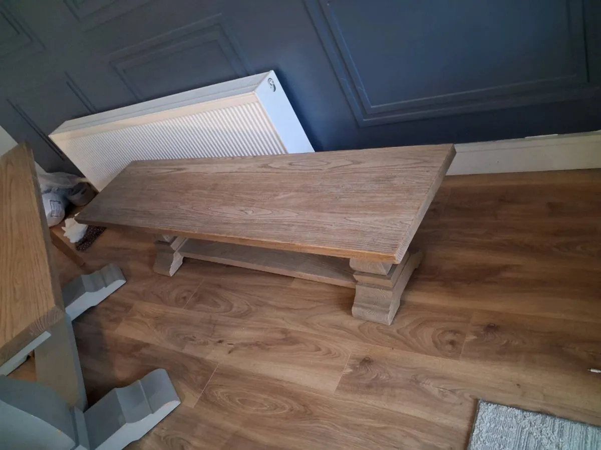 Solid oak table - Image 4