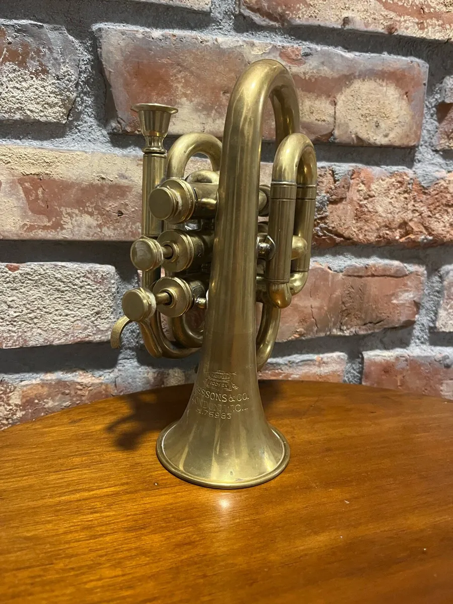 Vintage trumpet - Image 1