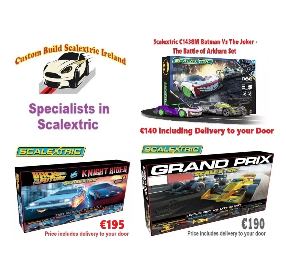 Various Scalextric Sets for sale. New or Used Sets - Image 1