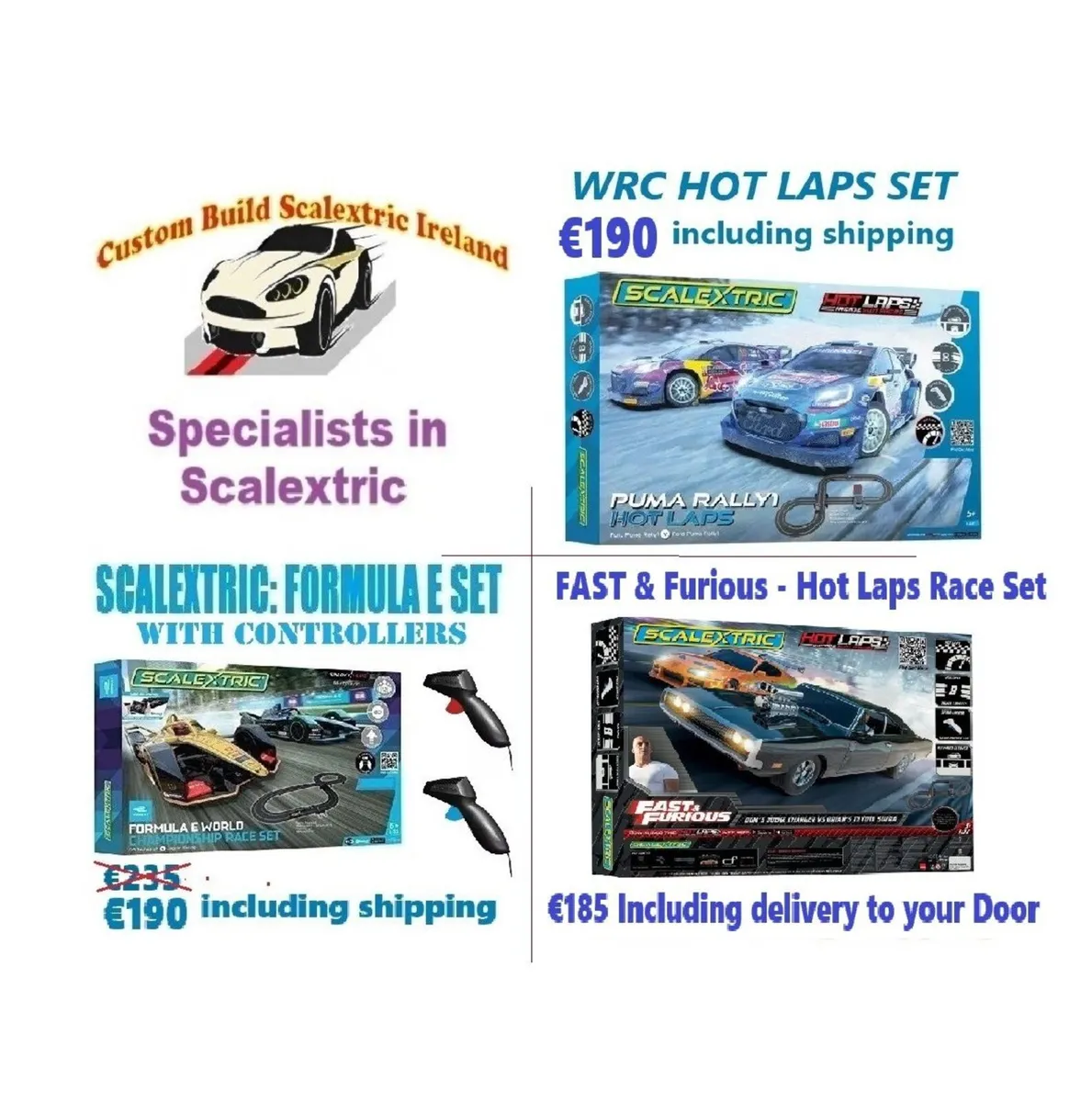 Various Scalextric Sets for sale. New or Used Sets - Image 2
