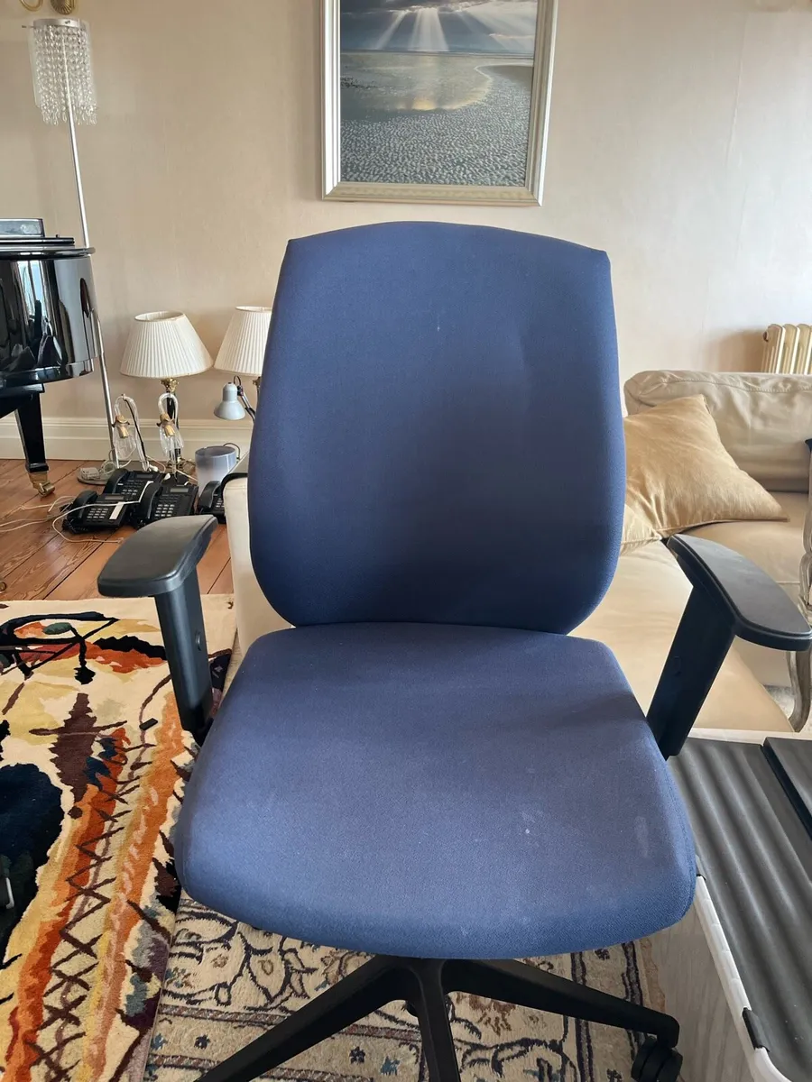 Blue Office Chair - Image 1