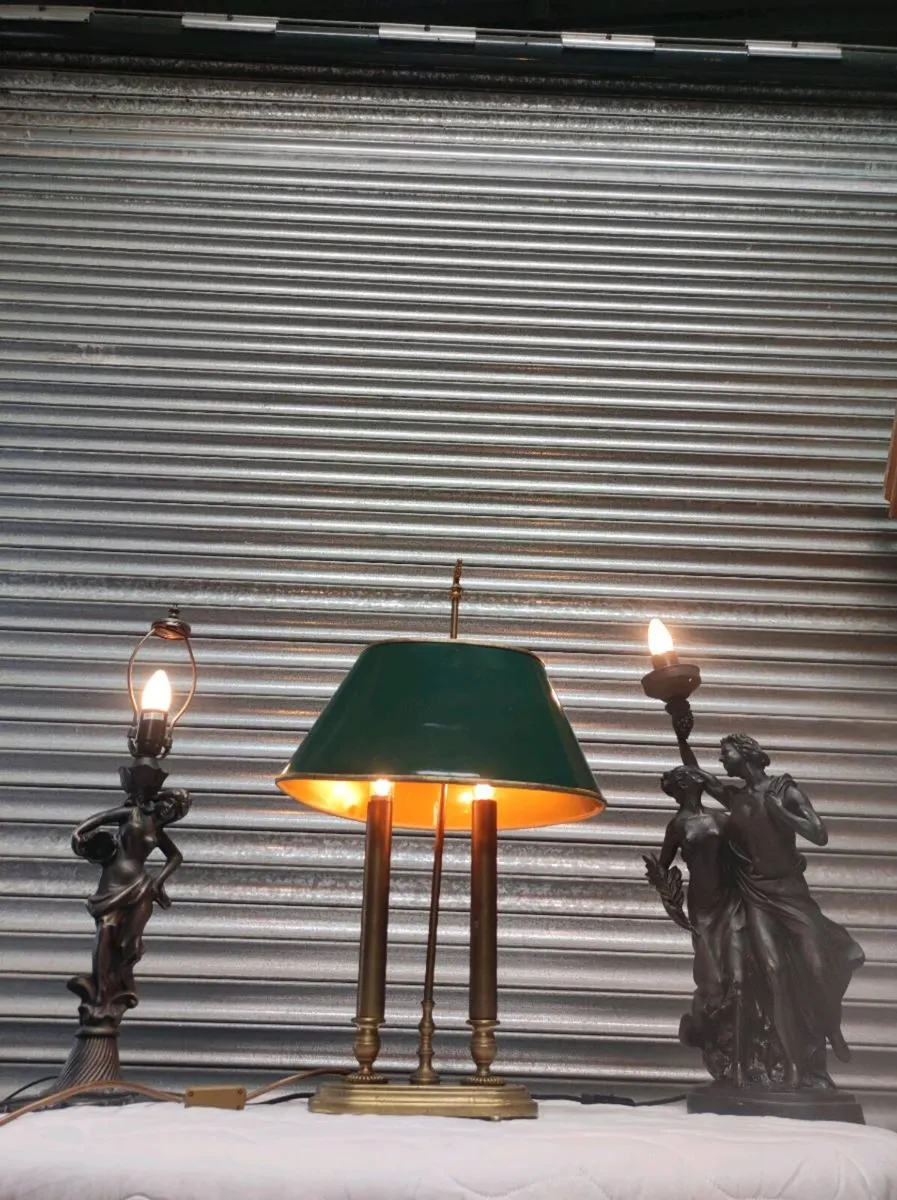 Stunning selection of Antique & Art deco lamps - Image 2