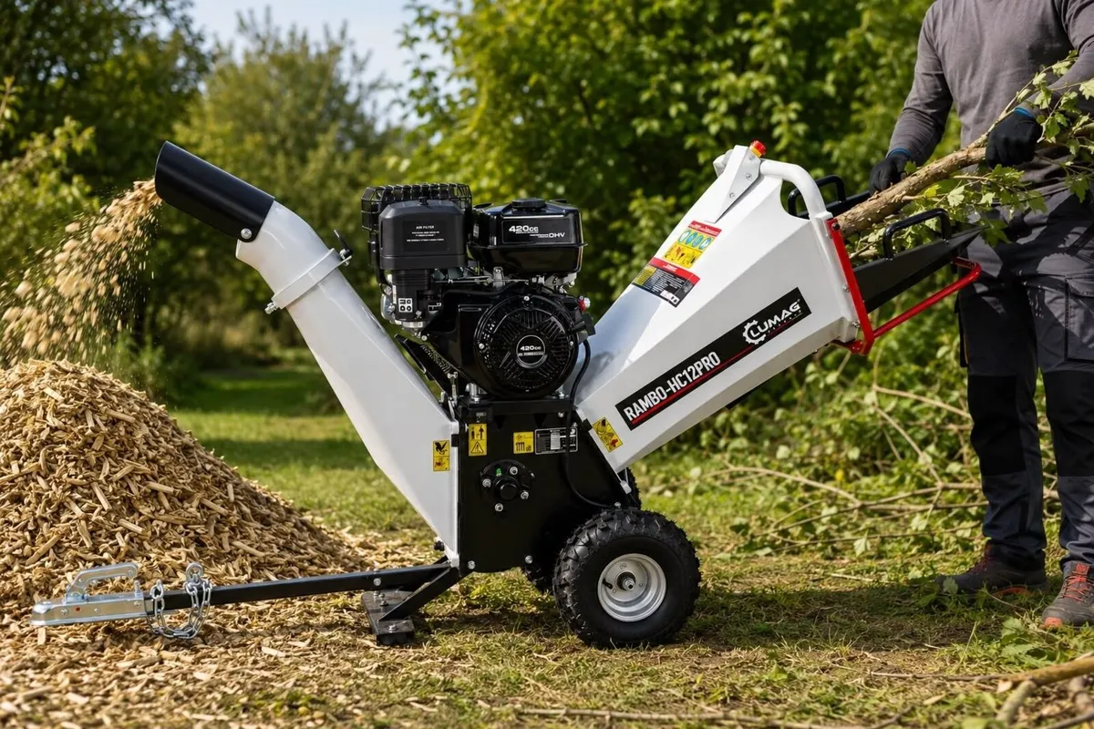 Lumag Wood chipper RAMBO HC 12PRO - Image 2