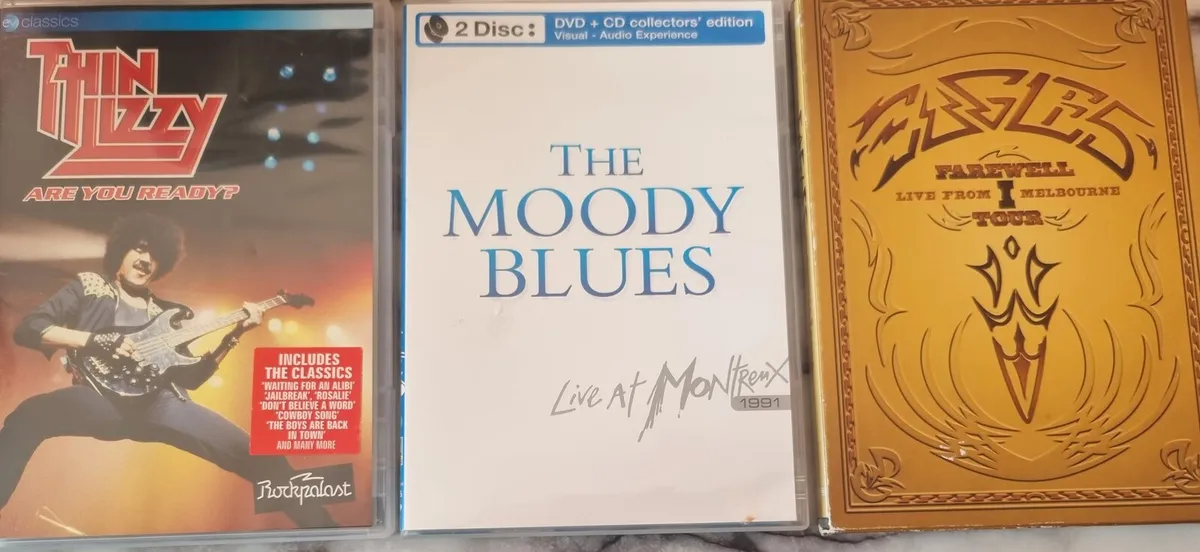 Music Dvds x3 - Image 1