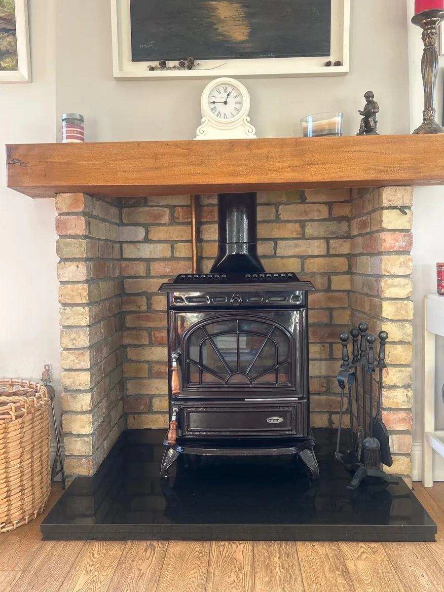 Back boiler solid fuel stove - Image 1
