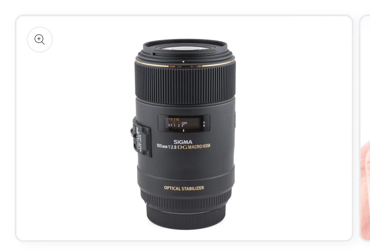 Sigma 105mm f2.8 Macro Lens - Image 1