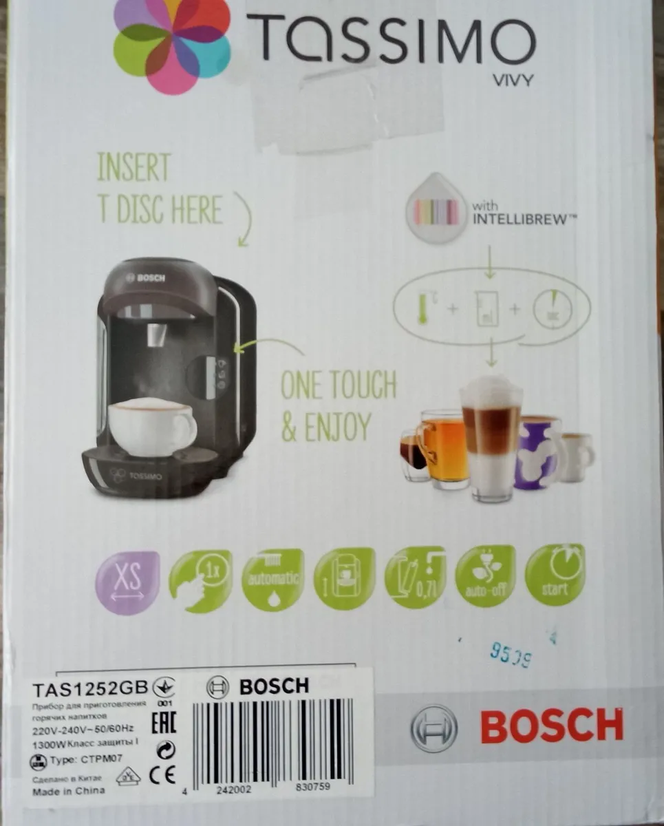 Bosch Tassimo Coffee Machine. - Image 3