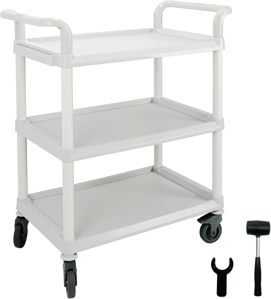 3-Tier Rolling Trolley Cart Mobile Kitchen - Image 1