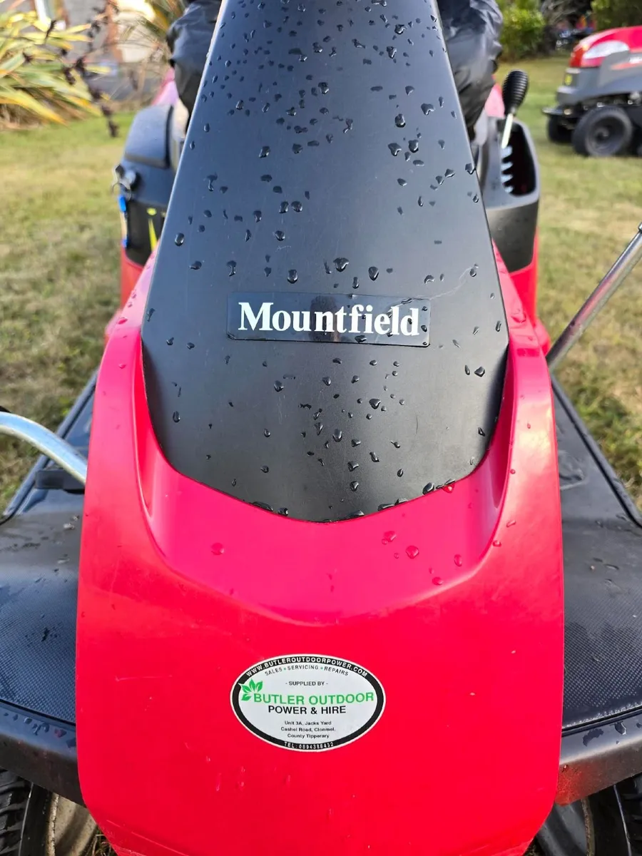 Mountfield ride on mower - Image 4