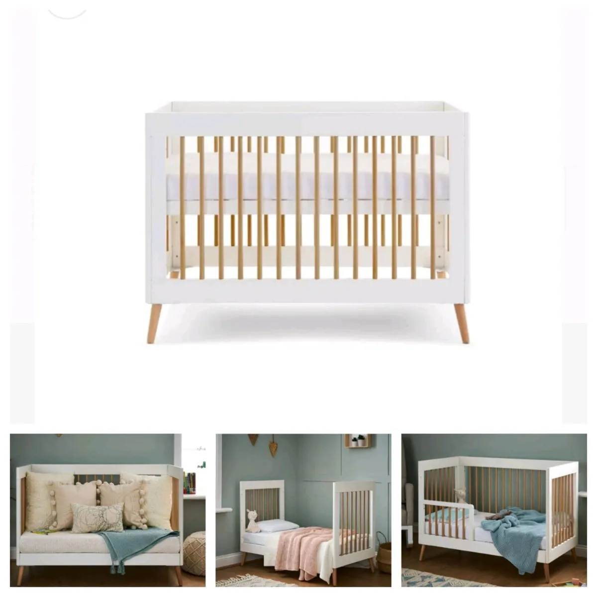 Obaby Maya Mini Cot bed - Image 1