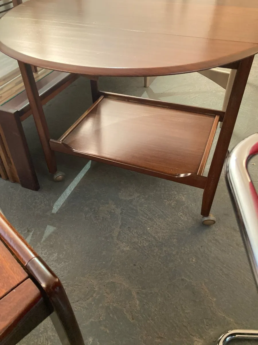 Teak Serving Trolley - Warehouse Open Sat 29th Aug - Image 4