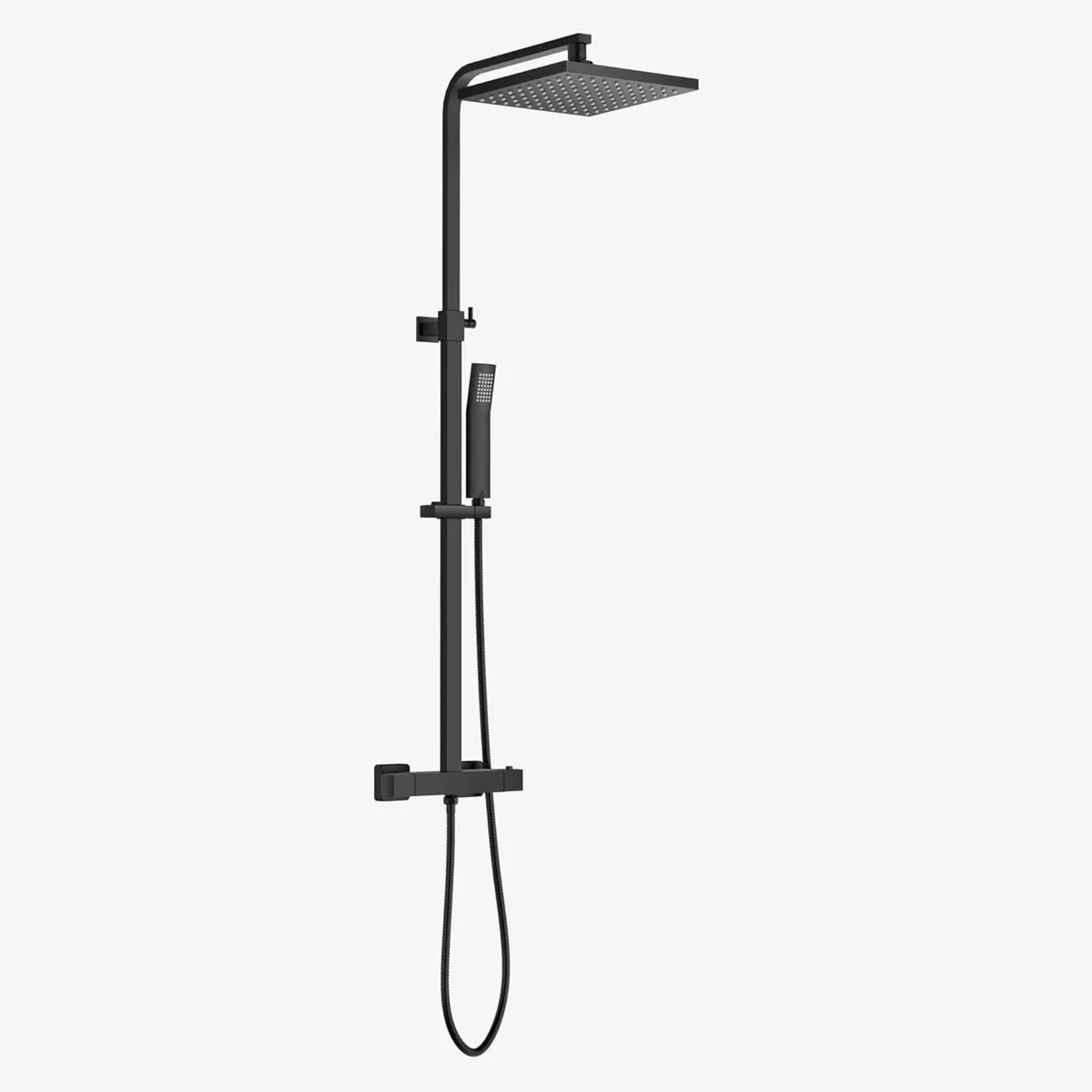 Mixer Set Thermostatic Square Rainfall - Image 2
