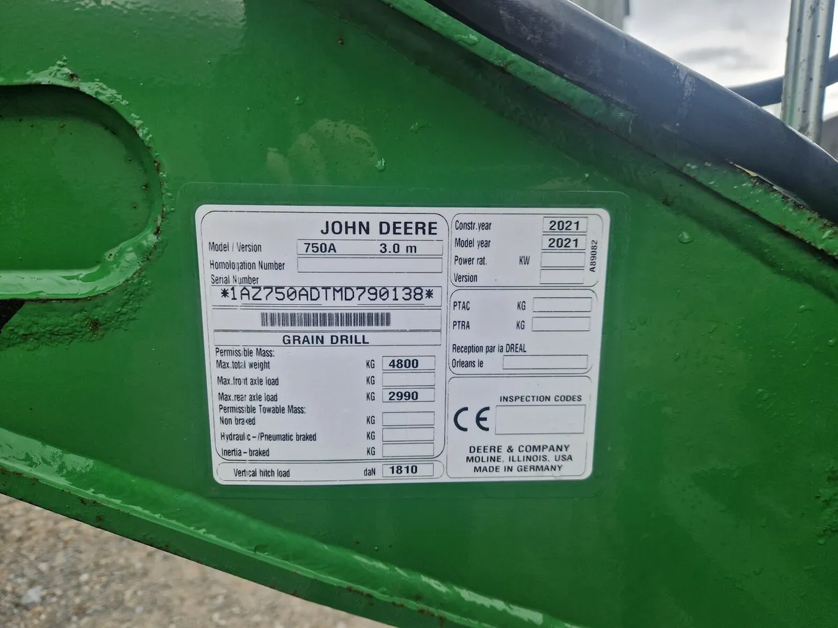 2021 John Deere 750a - Image 4