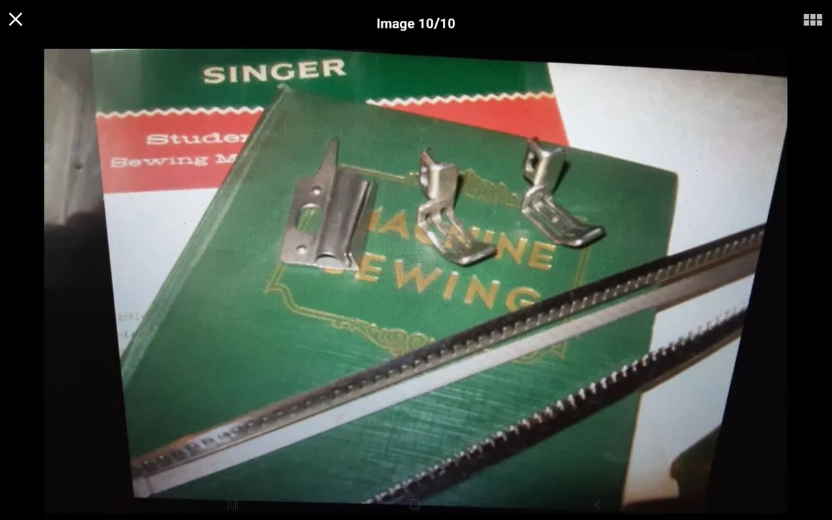 SINGER 221K 222K  SEWING MACHINES AND ATTACHMENTS - Image 3