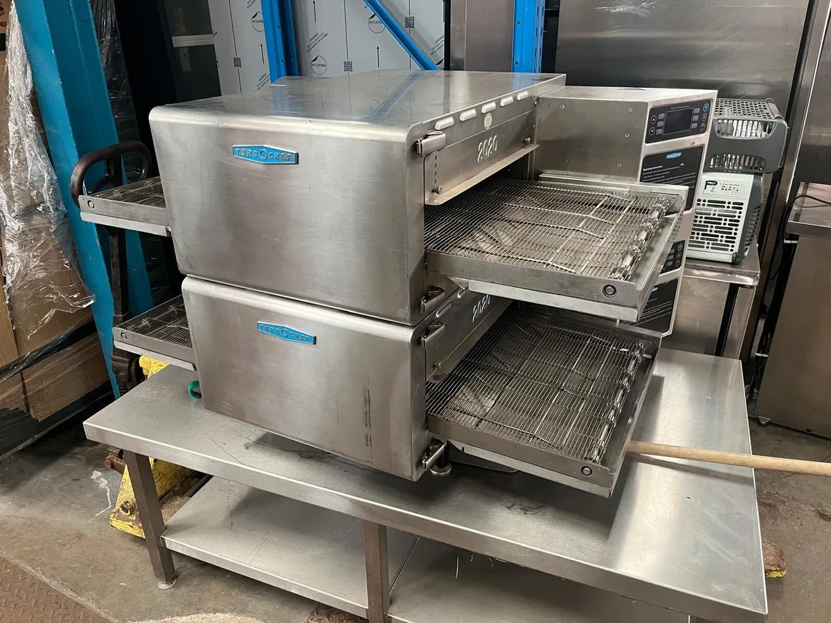 Turbo chef double deck pizza ovens - Image 1