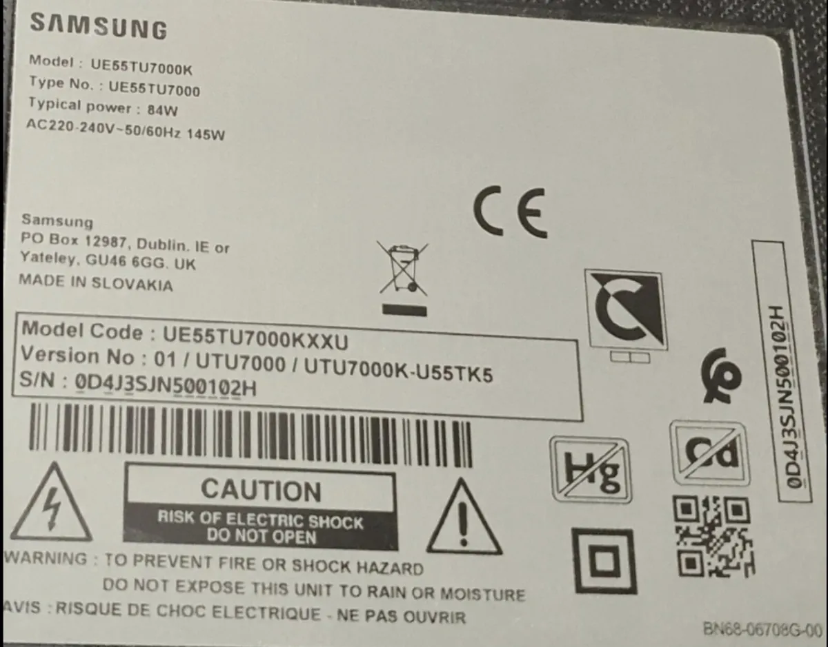 Samsung Led TV 55 inch - Image 2