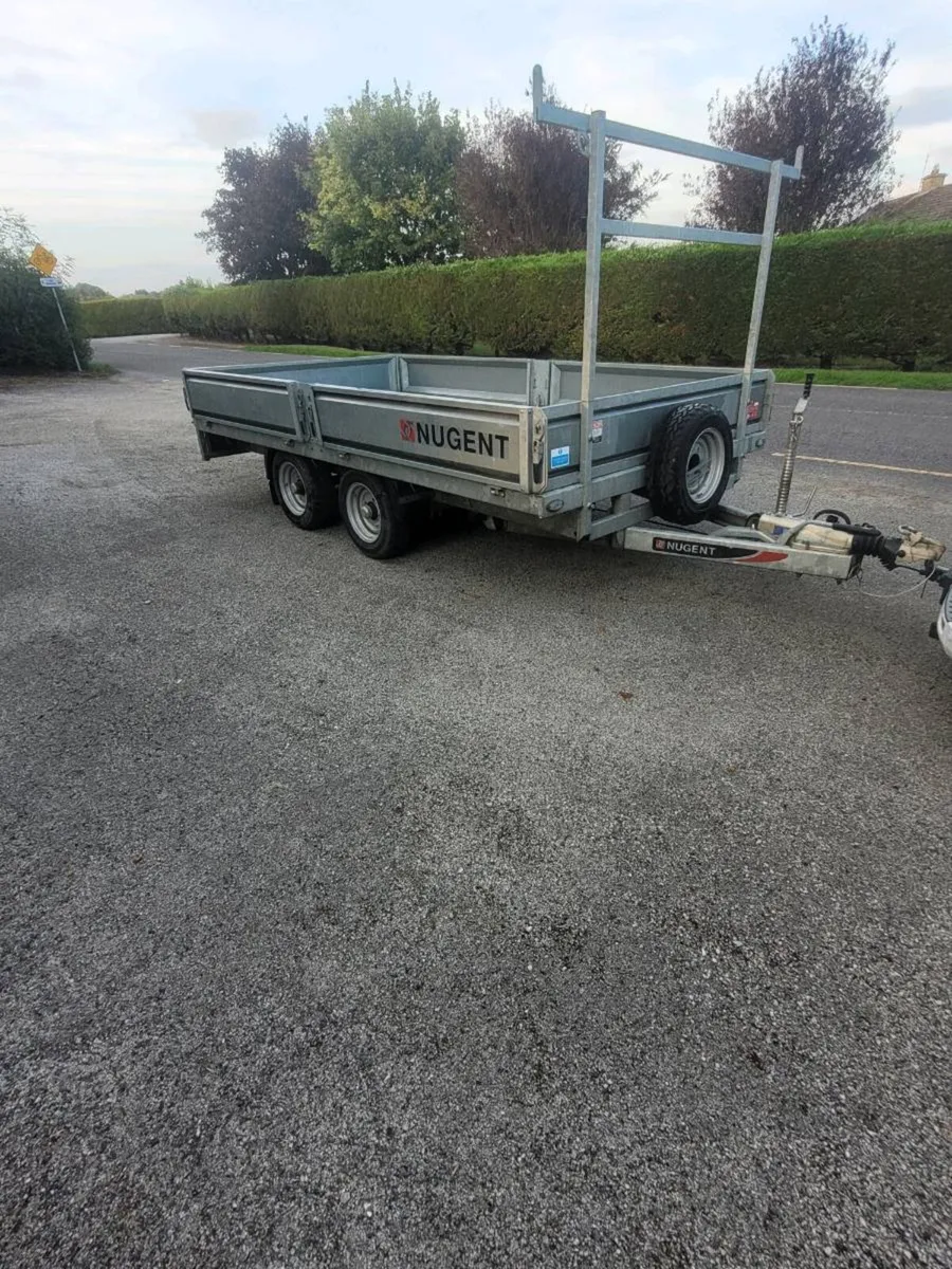 12x6'6 nugent trailer drop sides 3 years old - Image 1