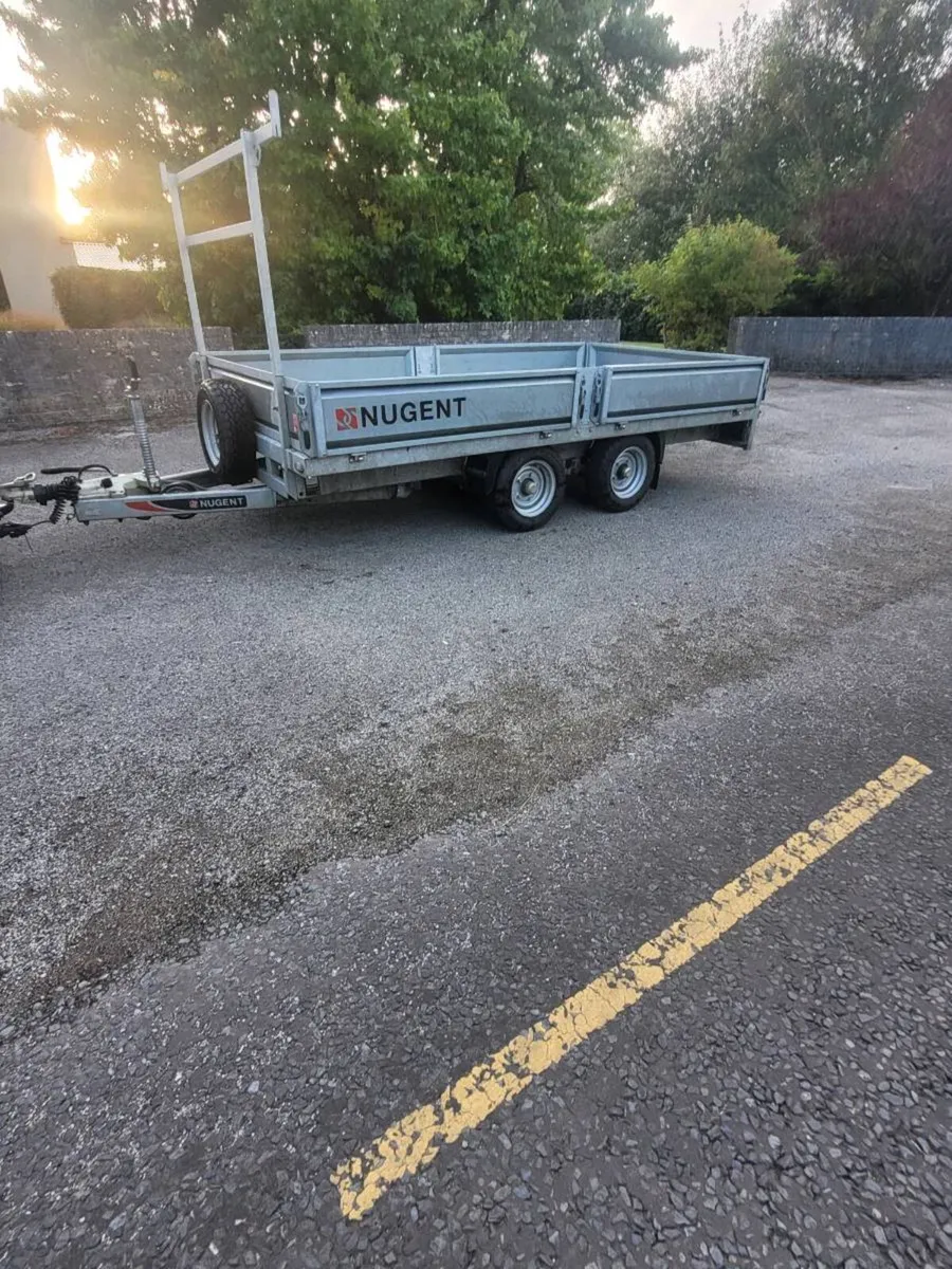 12x6'6 nugent trailer drop sides 3 years old - Image 2