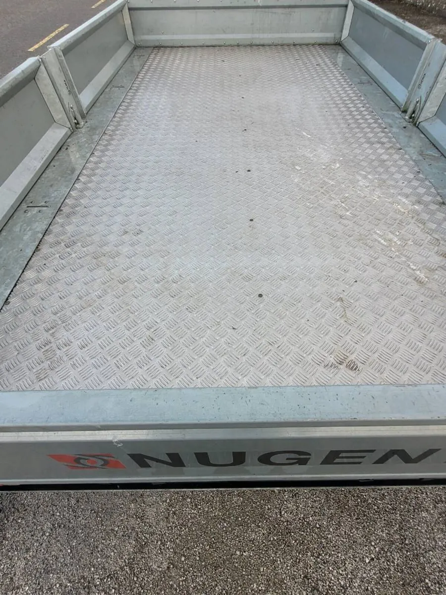 12x6'6 nugent trailer drop sides 3 years old - Image 3