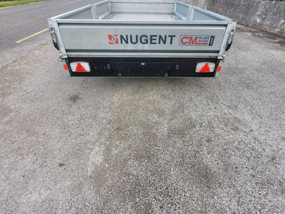 12x6'6 nugent trailer drop sides 3 years old - Image 4