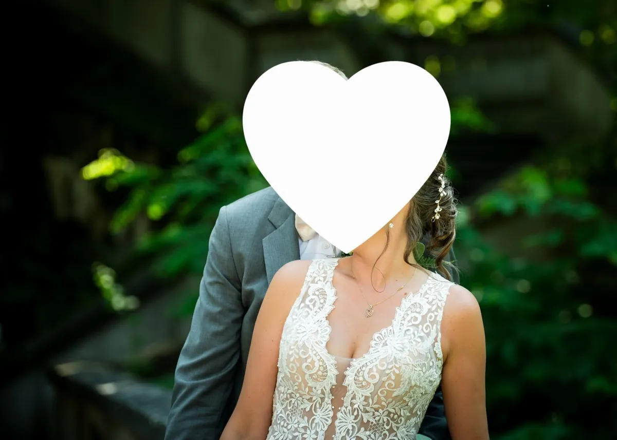 Beautiful champagne wedding dress 850€ - Image 1