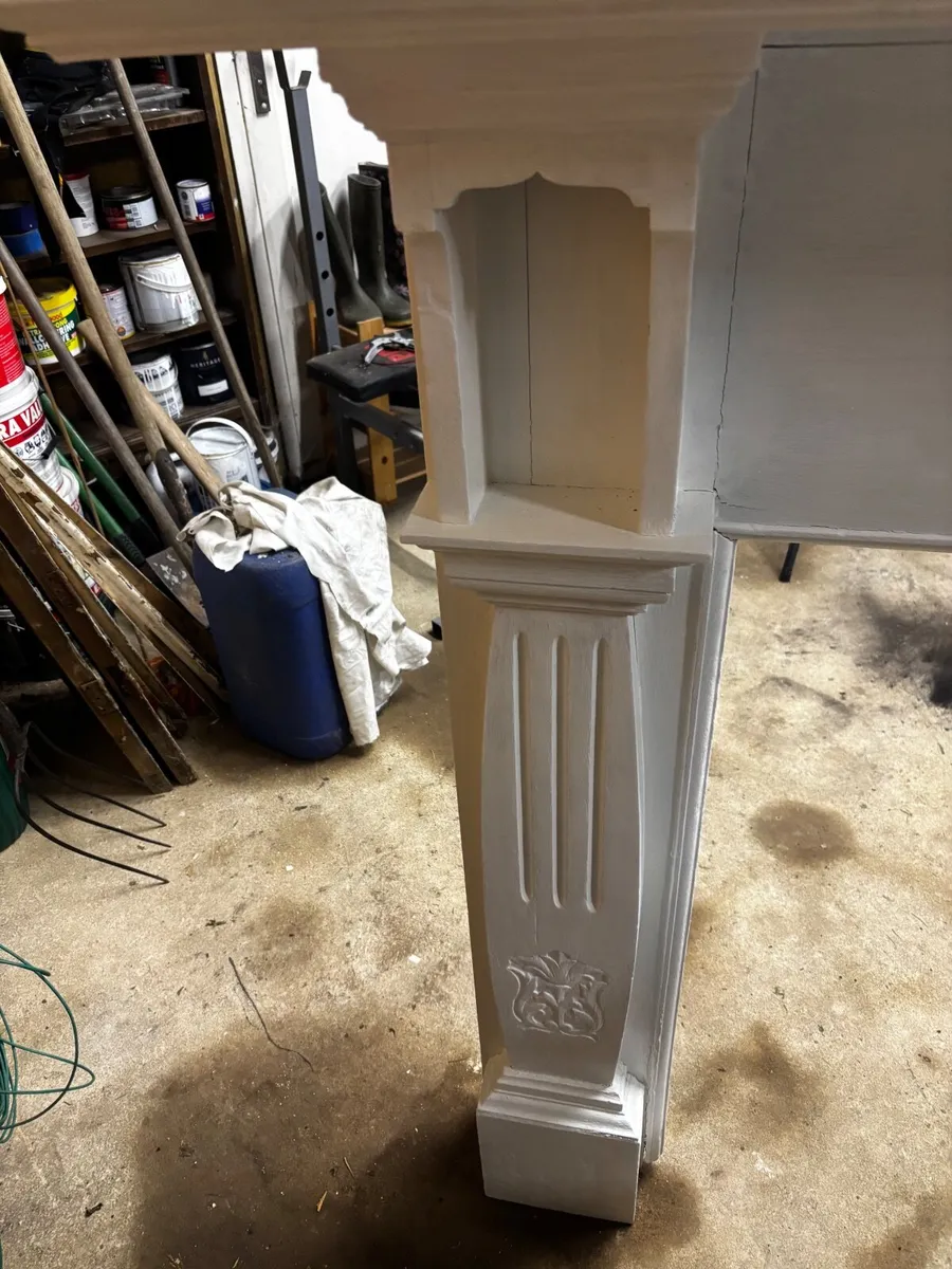 Fireplace surround antique - Image 3