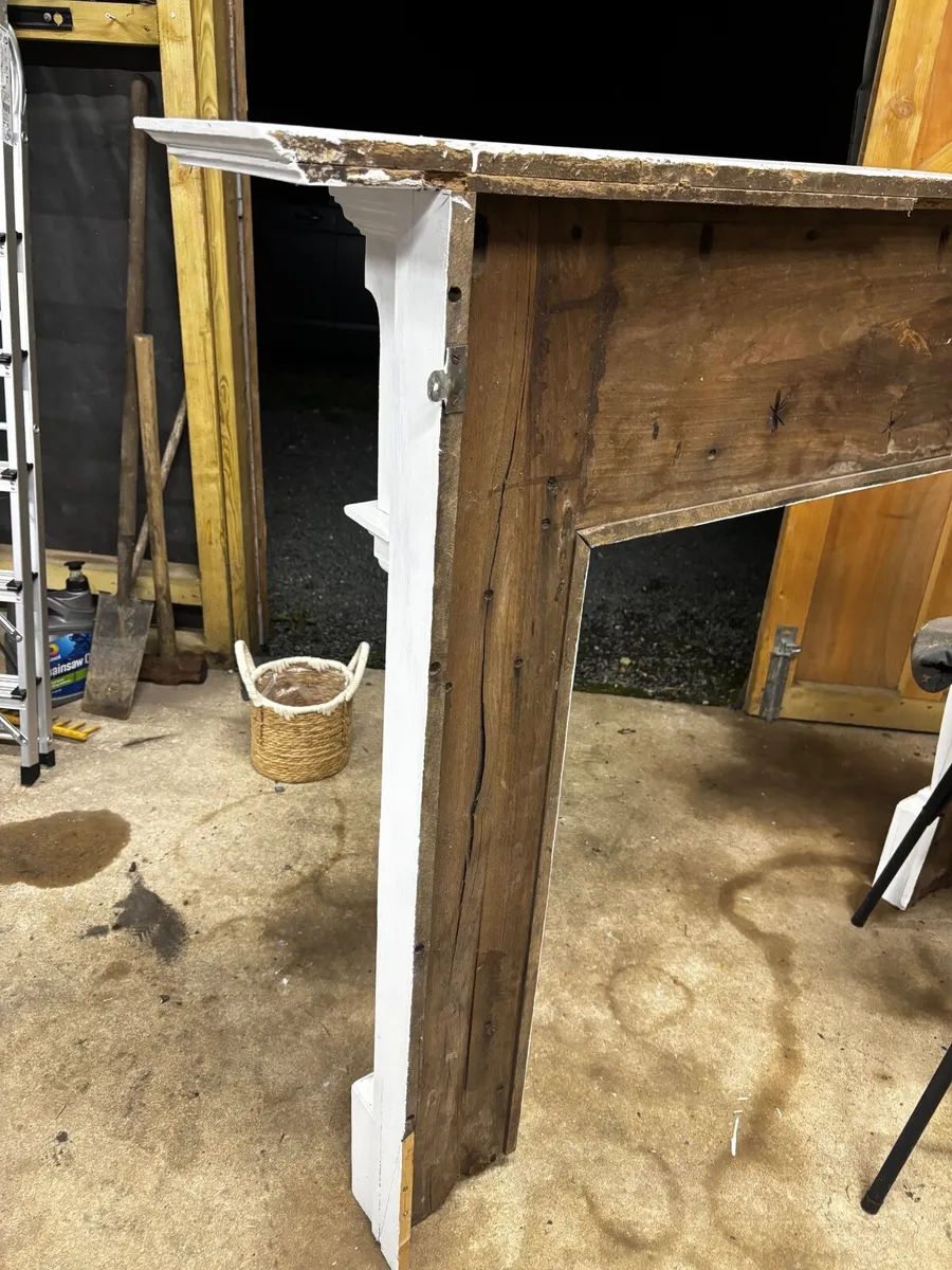 Fireplace surround antique - Image 4