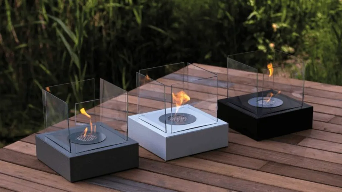 Bio Fireplace Tango 2 Black - Image 3
