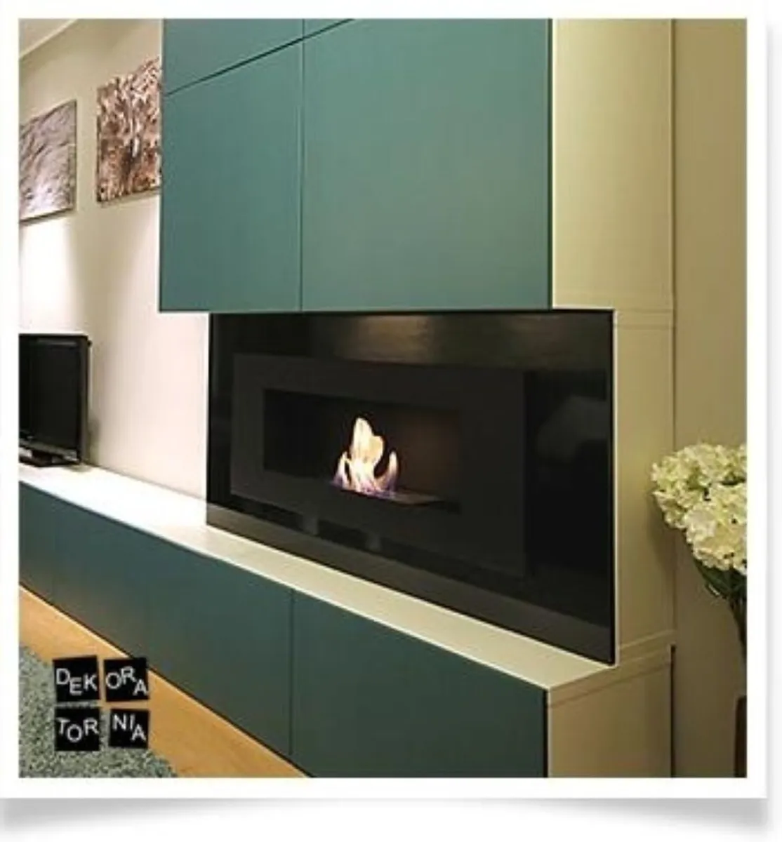 Bio Fireplace Delta 2 Black - Image 1
