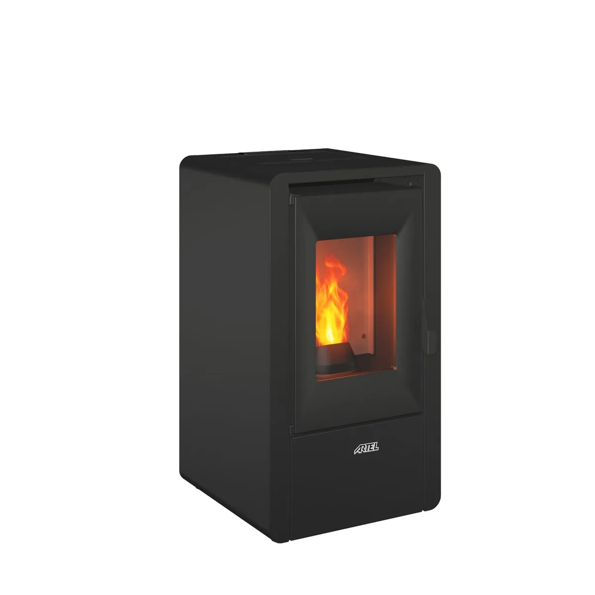 Nina 7kW Black Wood Pellet Stove - Image 3