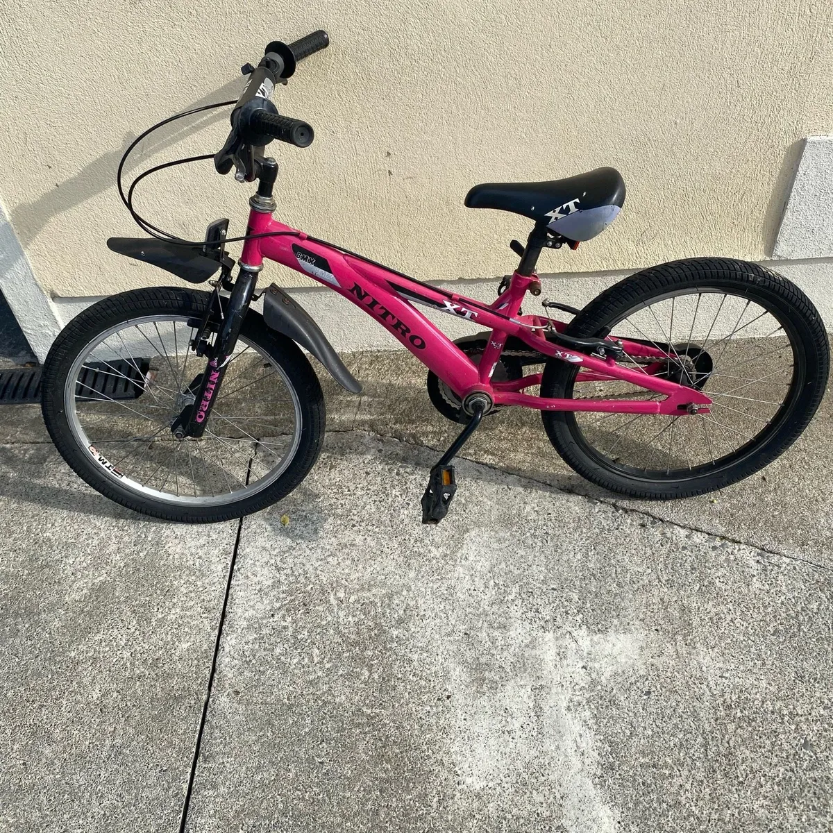 Girls Kids BMX Pink Nitro 20 inch Mountain Bike - Image 3