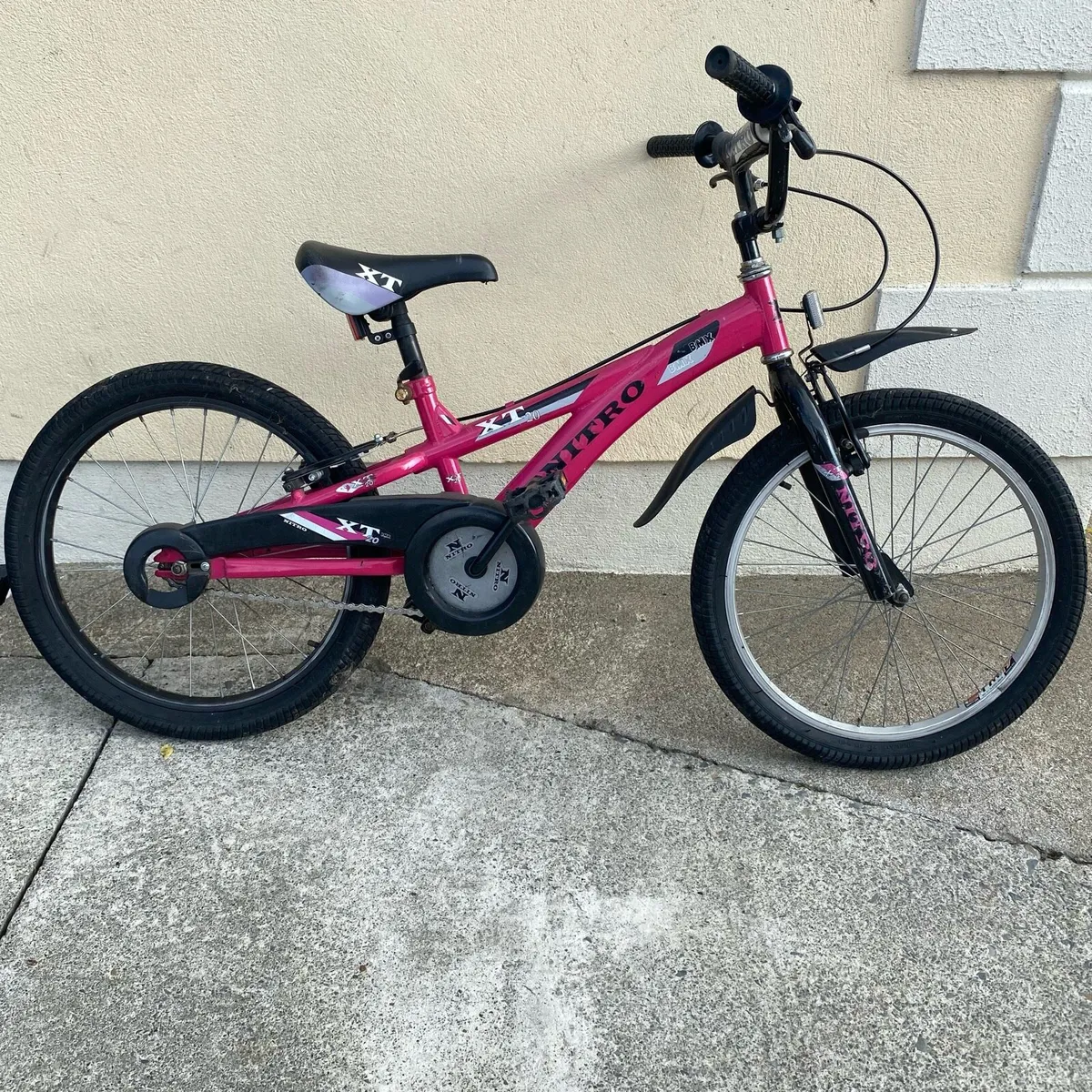 Girls Kids BMX Pink Nitro 20 inch Mountain Bike - Image 4