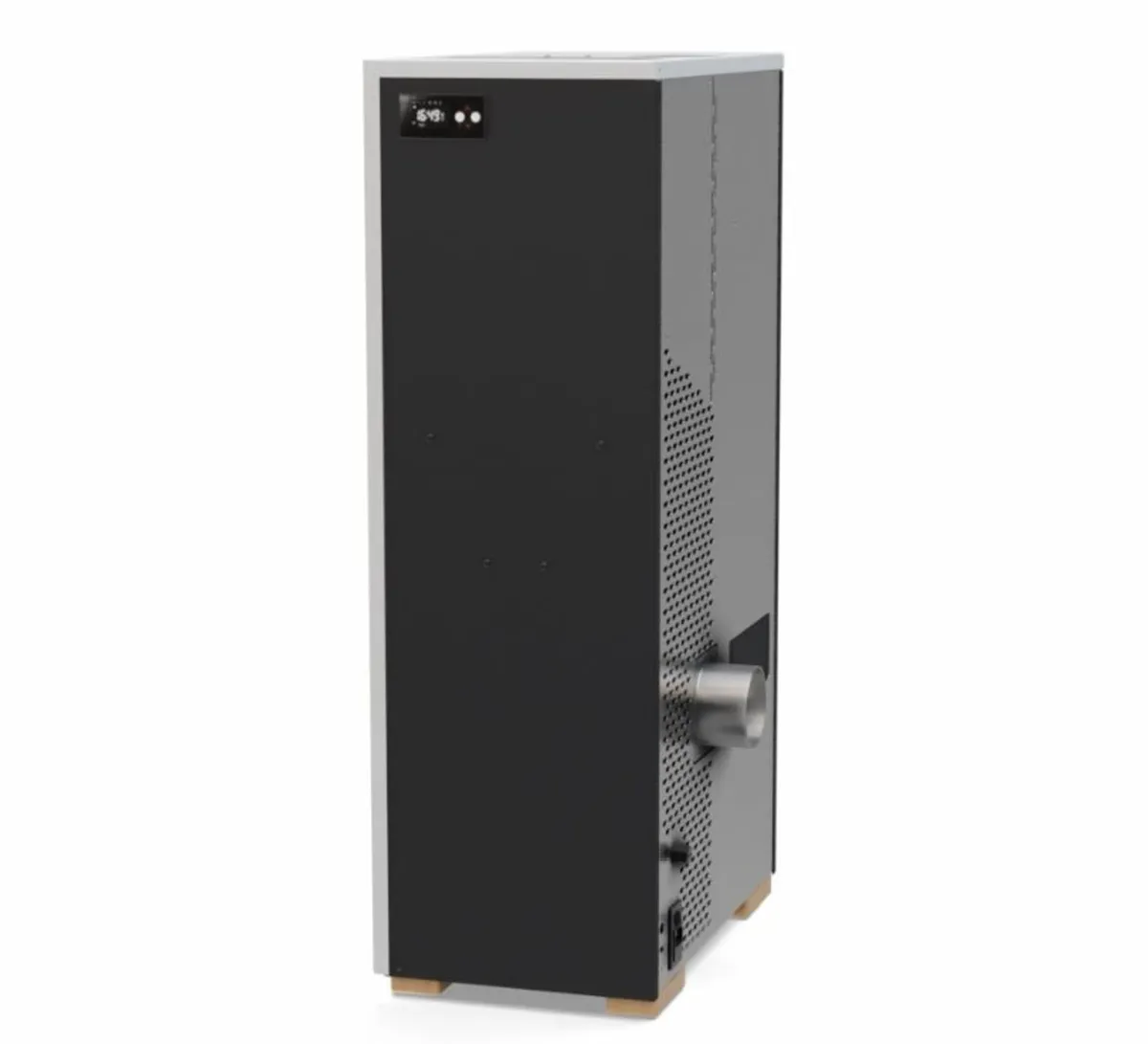 Mini 5 White Wood Pellet Stove - Image 3