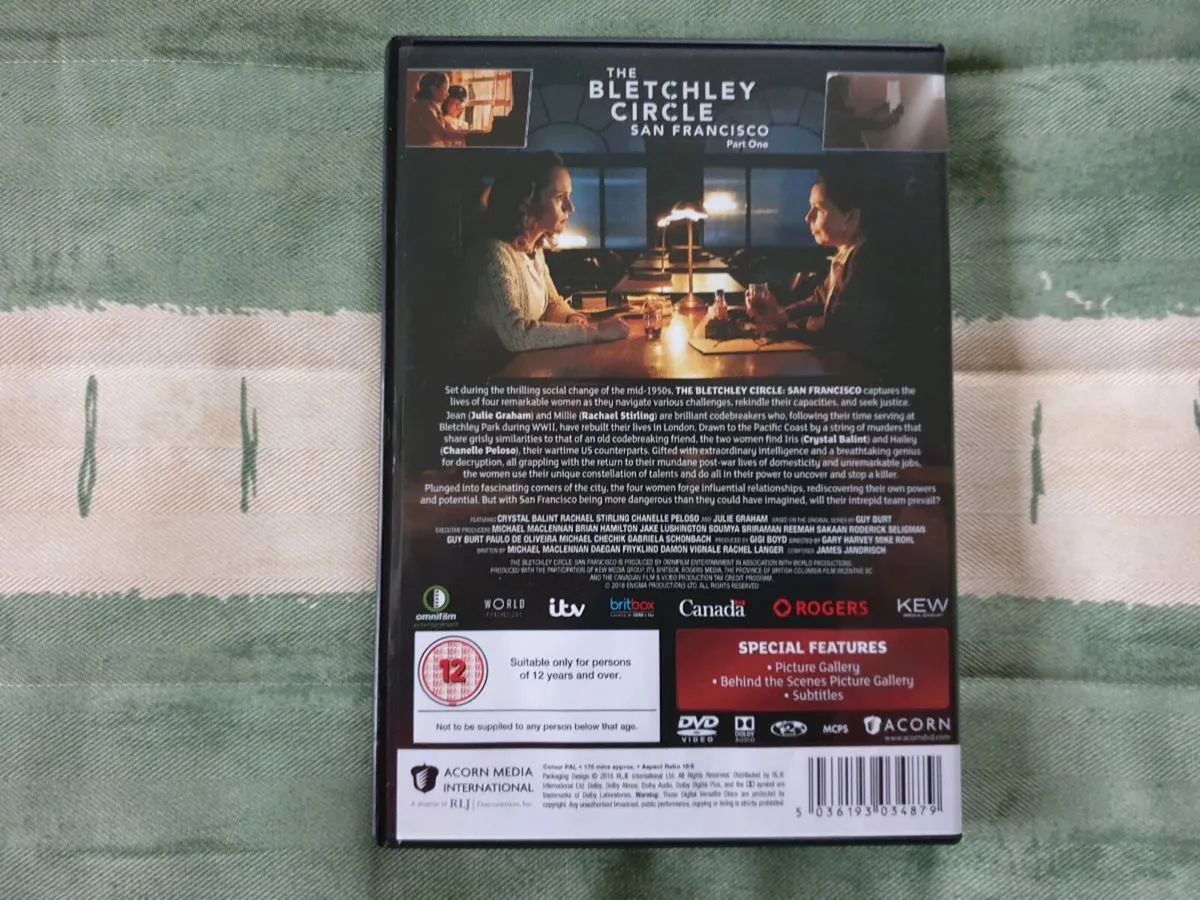 The Bletchley Circle San Francisco Part One 1 DVD - Image 2